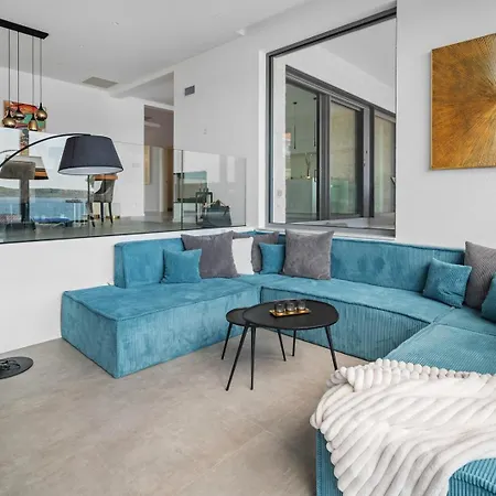 Beachfront Luminara Villa Trogir